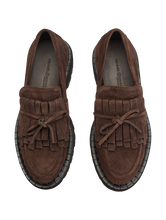 Image sur Mocassins en cuir velours LANA