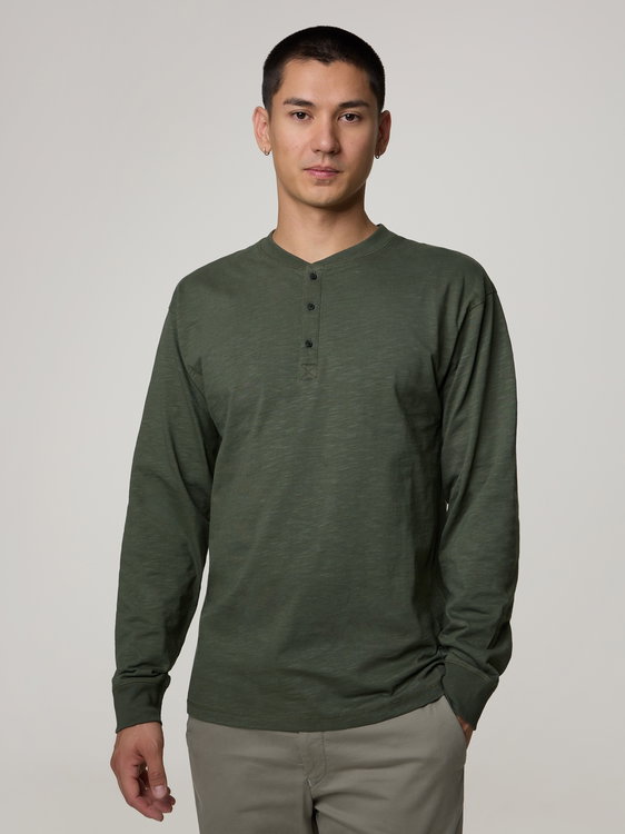 Image sur T-shirt à manches longues en coton