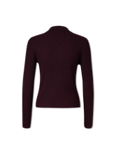 Bild von Strickjacke mit Zopfmuster