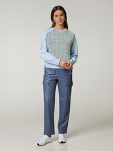 Bild von Kunstlederhose im Wide Fit WUXI