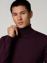 Image sur Pull à col roulé en laine mérinos