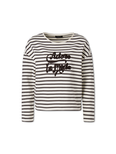 Image sur T-shirt à manches longues en coton