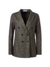 Bild von Doppelreihiger Tweed-Blazer