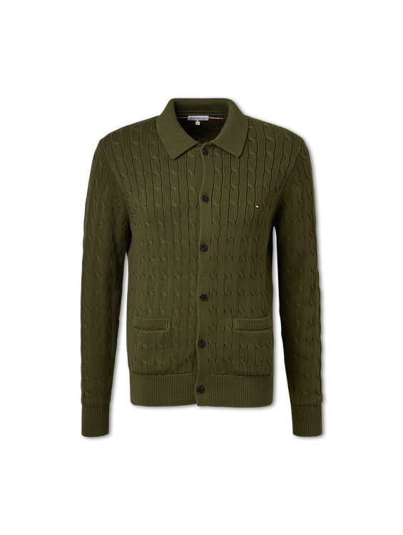 Bild von Strickjacke aus Baumwolle