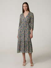 Bild von Midikleid mit Blumen-Print