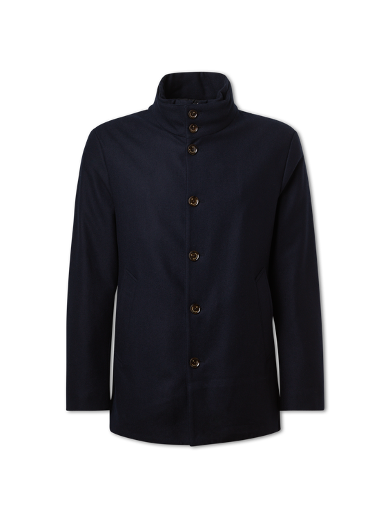 Bild von Wolljacke mit Blende
