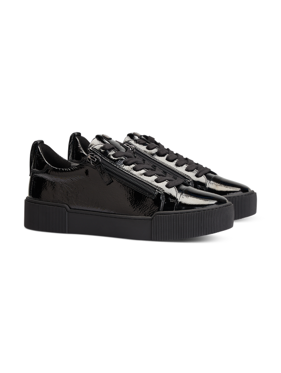 Image sur Baskets en cuir verni