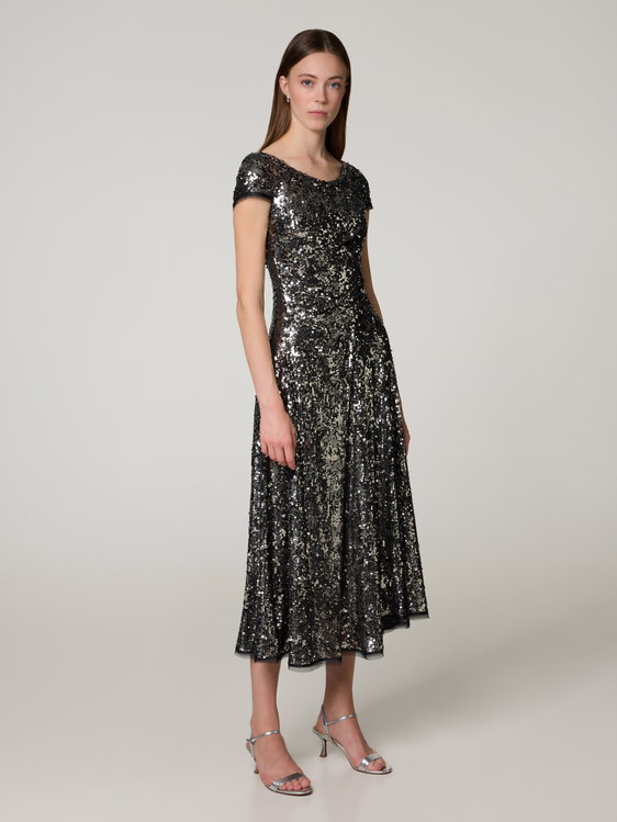 Bild von Cocktailkleid mit Pailletten