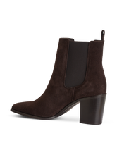 Bild von Stiefeletten aus Veloursleder