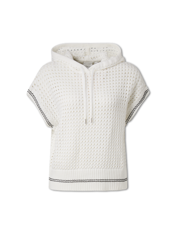 Bild von Stricktop mit Kapuze
