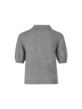 Bild von Strickpoloshirt aus Kaschmir