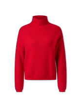 Image sur Pull à col roulé en viscose