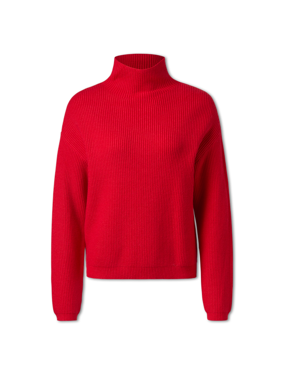 Image sur Pull à col roulé en viscose