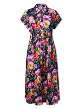 Bild von Midikleid mit Blumenmuster