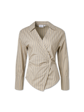 Bild von Wickelbluse mit Baumwolle