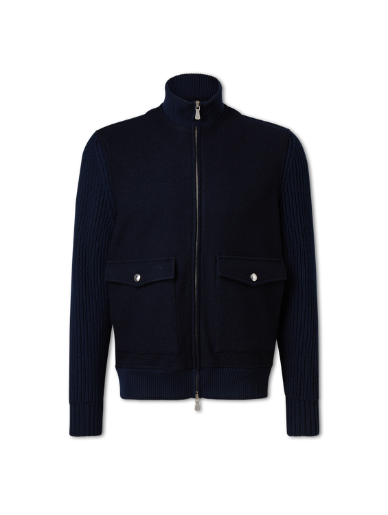Bild von Jacke im Materialmix