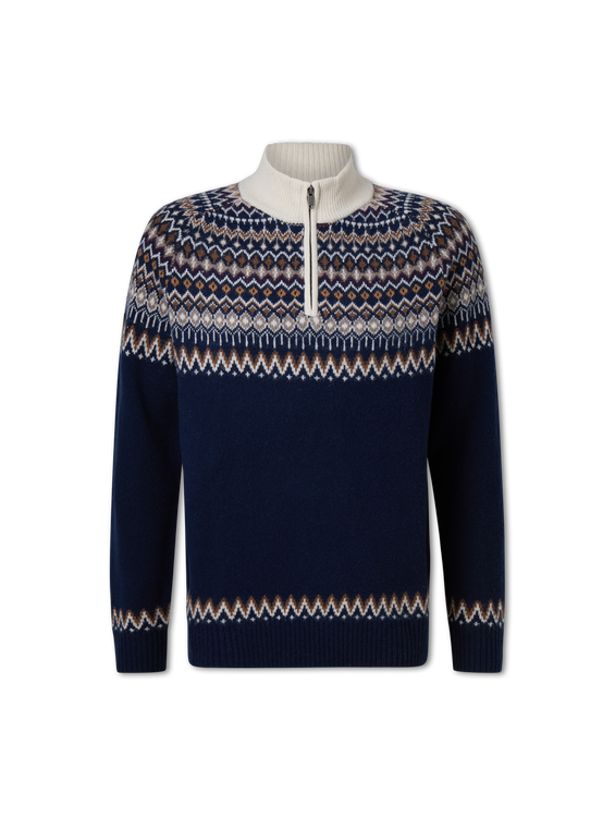 Image sur Pull à col roulé en laine mérinos