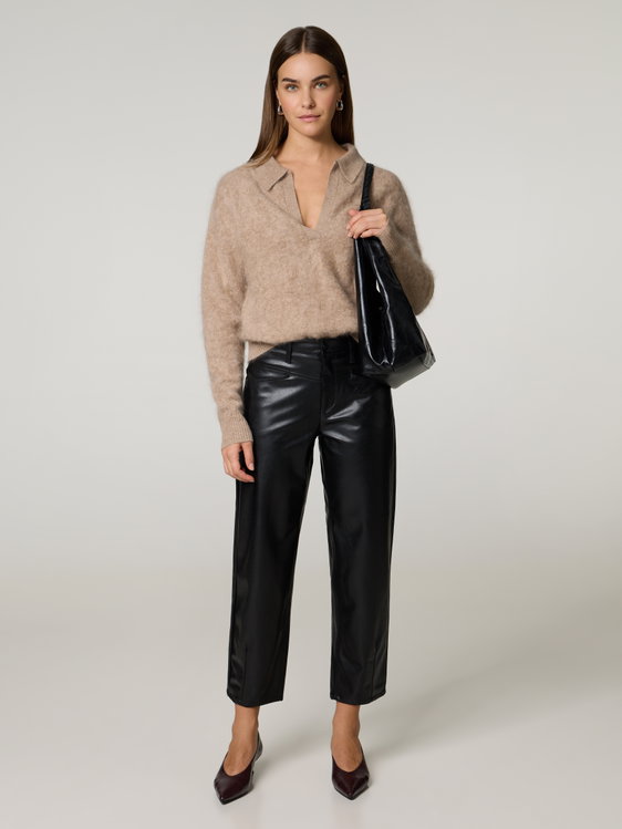 Bild von Hose aus Kunstleder ELIN
