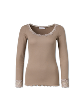 Image sur T-shirt à manches longues en coton