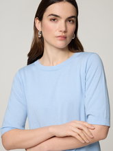 Bild von Strickshirt mit Seide