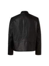 Image sur Veste en cuir coupe ajustée LIKOS
