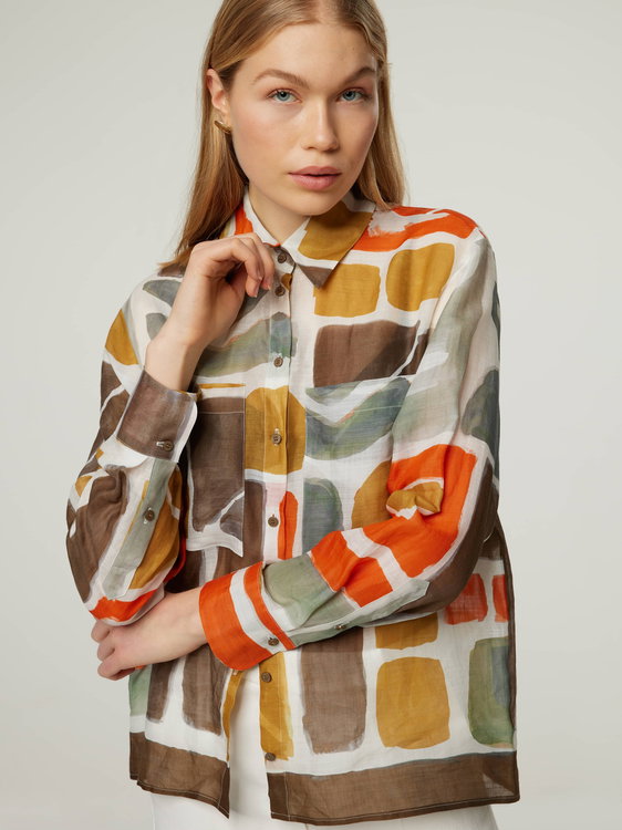 Bild von Bluse aus Ramie