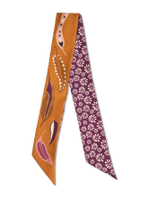 Bild von Schmaler Seidenschal