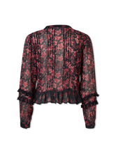 Bild von Bluse mit Biesen und Rüschen