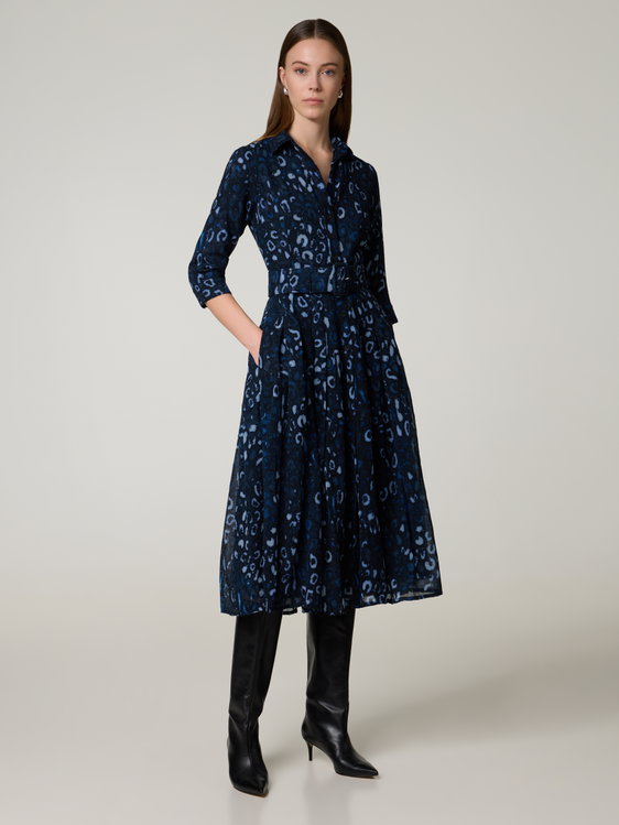 Bild von Blusenkleid mit Print AUDREY