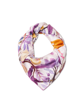 Bild von Seidentuch mit floralem Muster