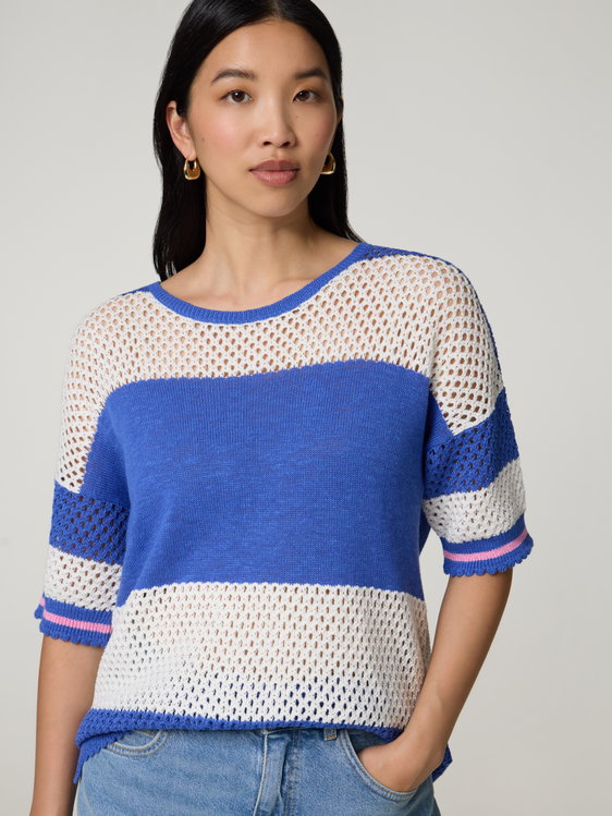 Bild von Strickshirt mit Baumwolle