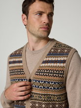 Image sur Gilet en custom fit FAIR ISLE