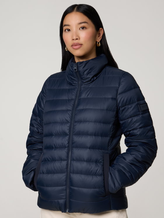 Bild von Steppjacke mit Stehkragen