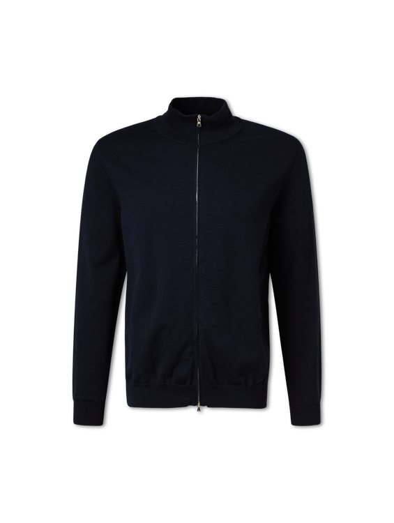 Bild von Strickjacke mit Reissverschluss