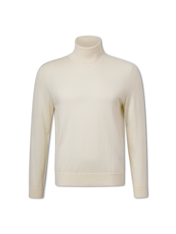 Image sur Pull à col roulé en cachemire