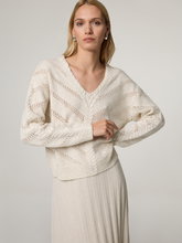 Image sur Pull en maille avec paillettes