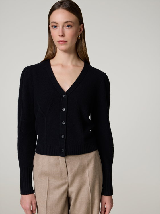 Bild von Strickjacke aus Kaschmir