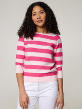 Bild von Strickpullover mit Streifen