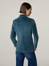Bild von Samt Blazer mit Baumwolle