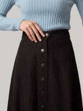 Bild von Midijupe im Denim-Look