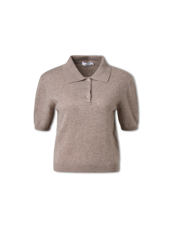 Bild von Cashmerepoloshirt