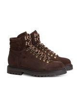 Bild von Schnürstiefel aus Velourleder