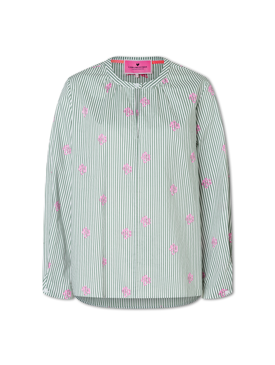 Image sur Chemisier en coton à enfiler