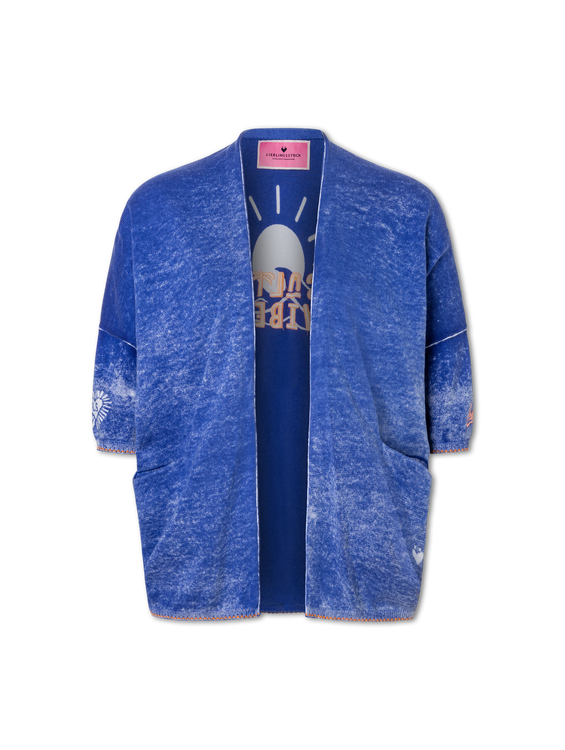 Bild von Strickjacke aus Baumwolle