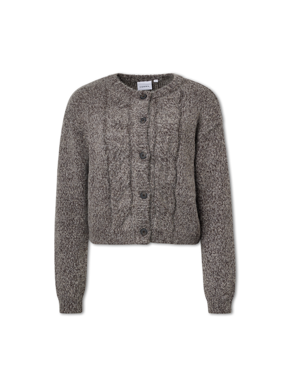 Bild von Strickjacke mit Alpaka