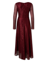 Bild von Cocktailkleid aus Metallic-Voile