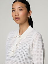 Bild von Poloshirt aus Lochstrick