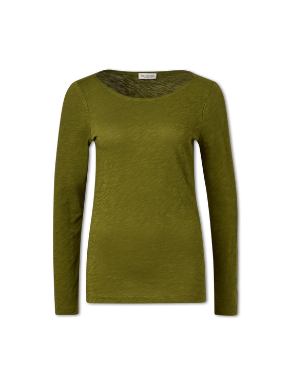 Bild von Langarmshirt aus Baumwolle