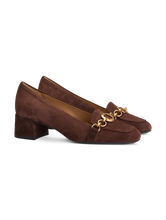 Bild von Pumps aus Veloursleder