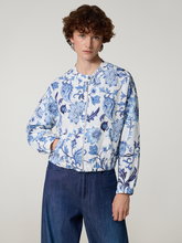 Image sur Blouson en mélange de lin